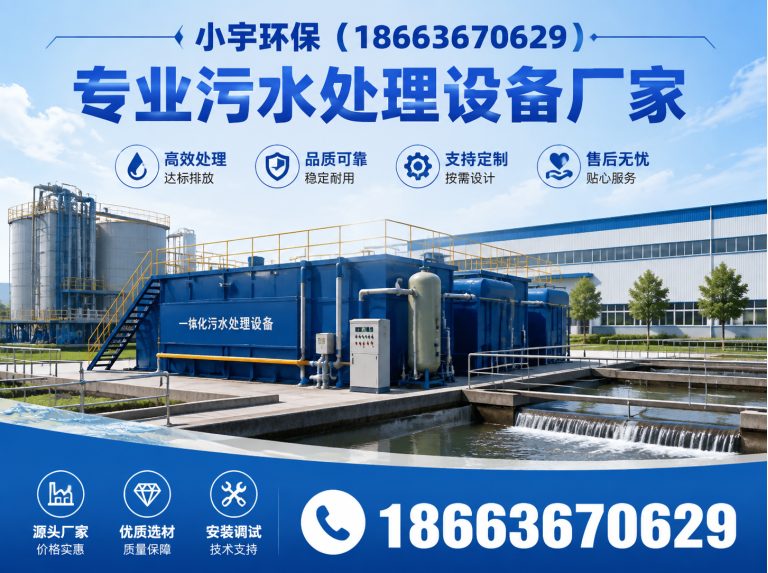 潍城区生活污水处理设备展示图